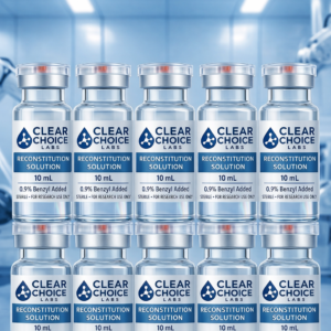 Reconstitution Solution .9% B/A – 10 Pack - 10 mL Labeled