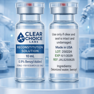 Reconstitution Solution .9% B/A – 10 mL